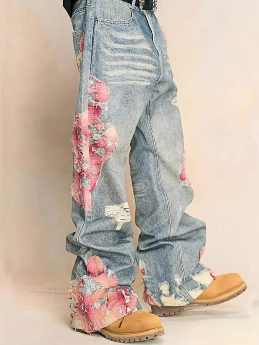 Flower Jeans.