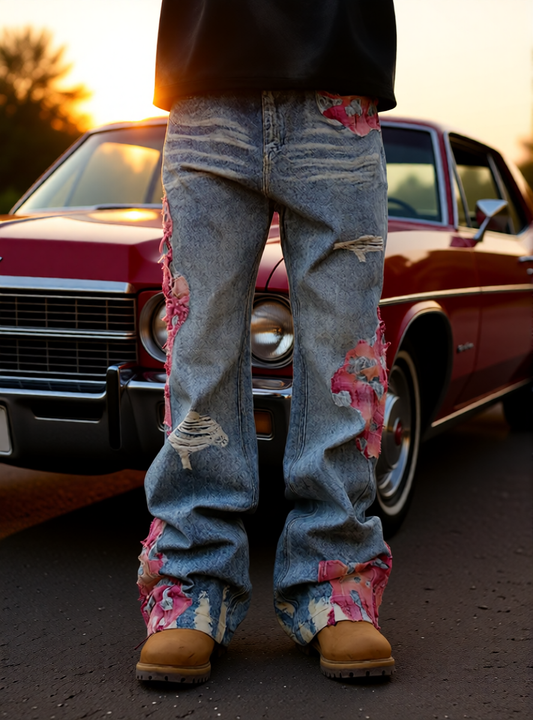 Flower Jeans.